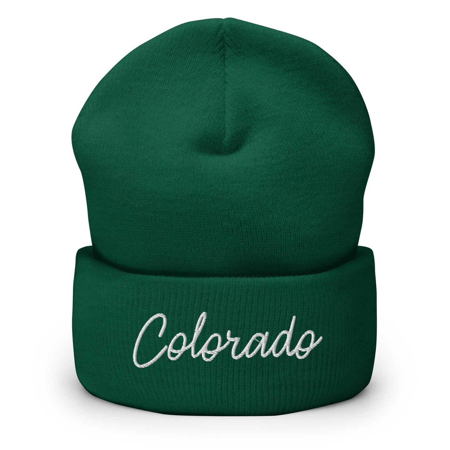 Colorado Retro Script Cuffed Beanie Hat