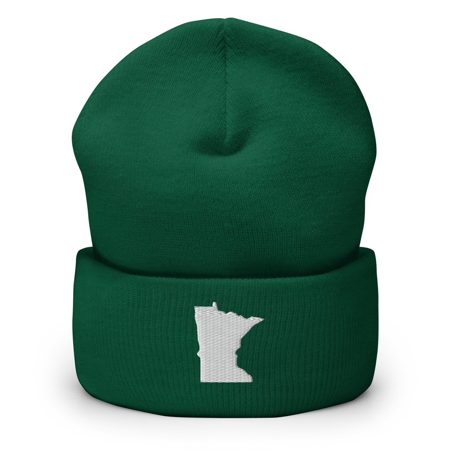 Minnesota State Silhouette Cuffed Beanie Hat