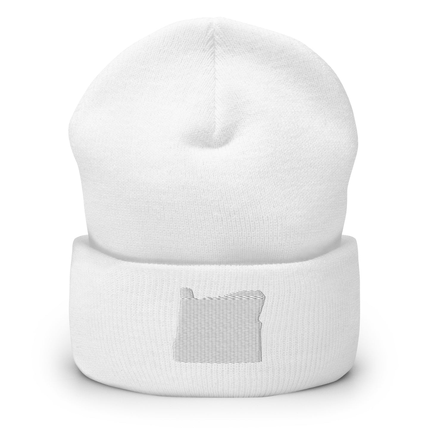 Oregon State Silhouette Cuffed Beanie Hat
