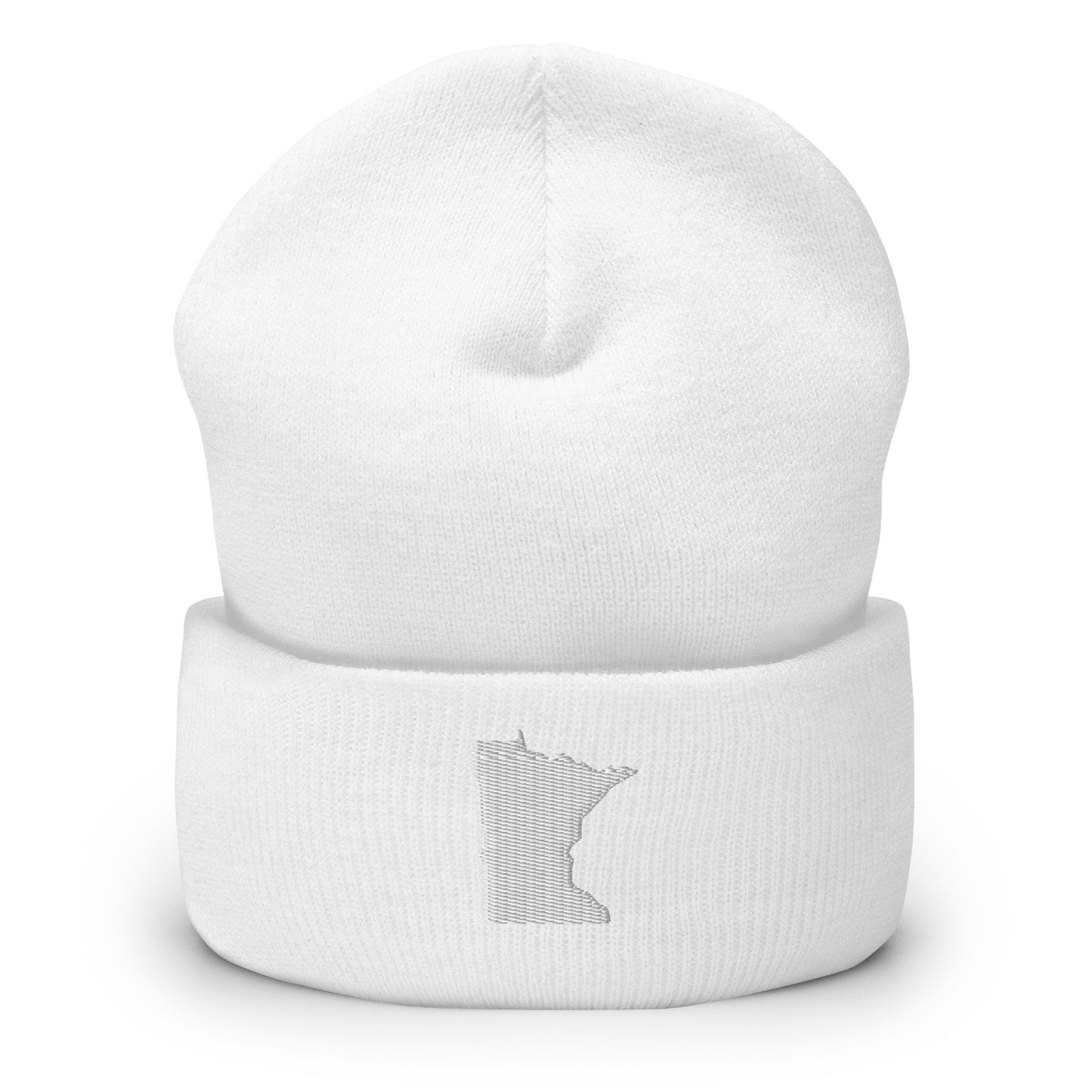 Minnesota State Silhouette Cuffed Beanie Hat