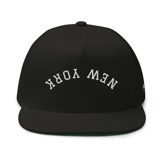 New York Upside Down Arch 5 Panel A-Frame Snapback Hat