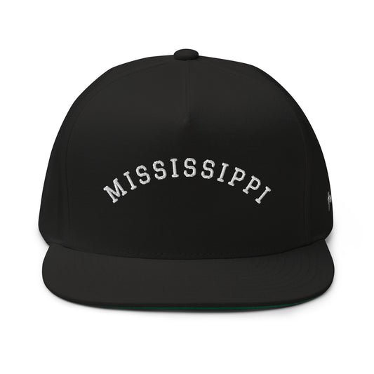 Mississippi Arch 5 Panel A-Frame Snapback Hat