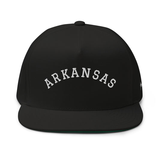 Arkansas Arch 5 Panel A-Frame Snapback Hat