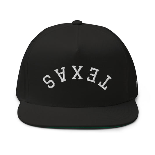 Texas Upside Down Arch 5 Panel A-Frame Snapback Hat