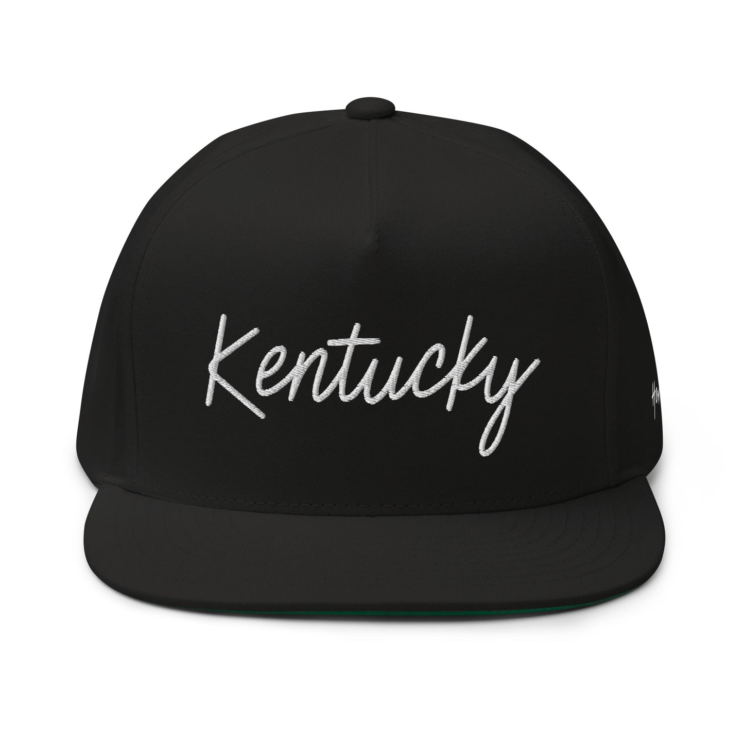 Kentucky Retro Script 5 Panel A-Frame Snapback Hat