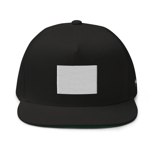 Colorado State Silhouette 5 Panel A-Frame Snapback Hat