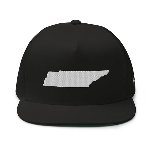 Tennessee State Silhouette 5 Panel A-Frame Snapback Hat