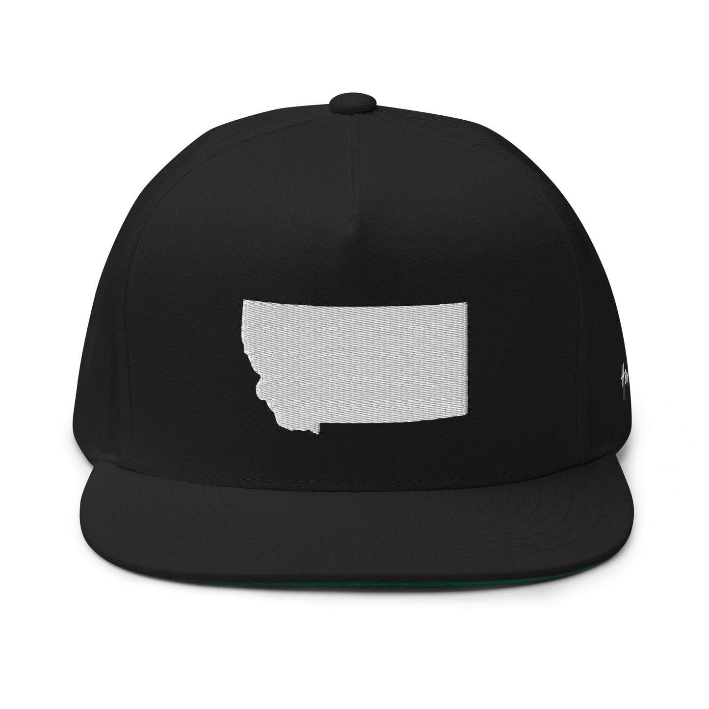 Montana State Silhouette 5 Panel A-Frame Snapback Hat