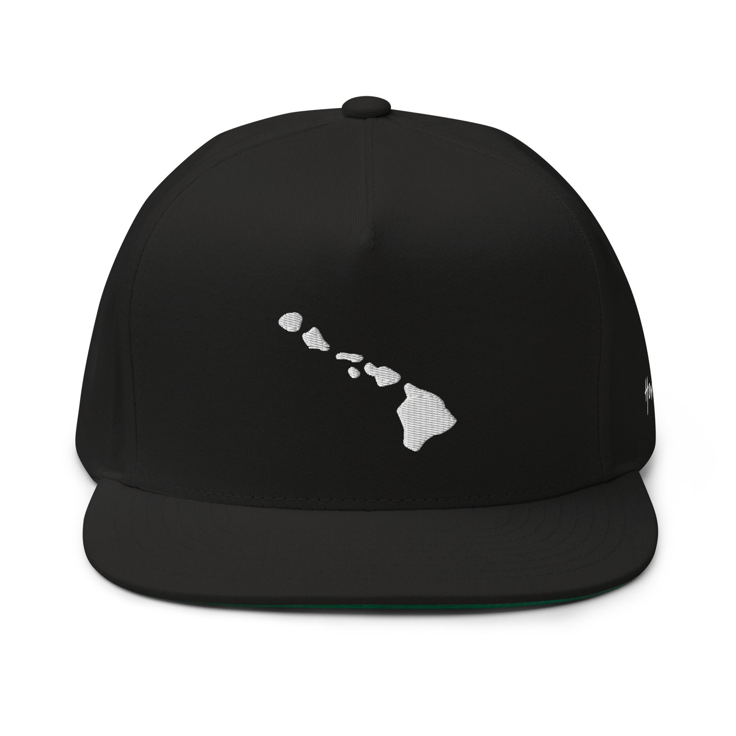 Hawaii State Silhouette 5 Panel A-Frame Snapback Hat