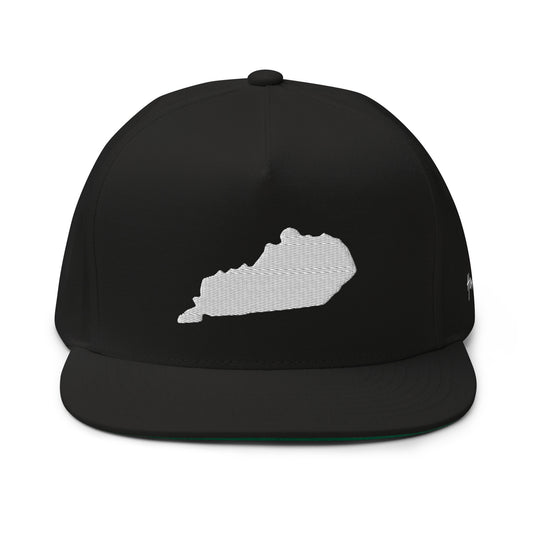 Kentucky State Silhouette 5 Panel A-Frame Snapback Hat