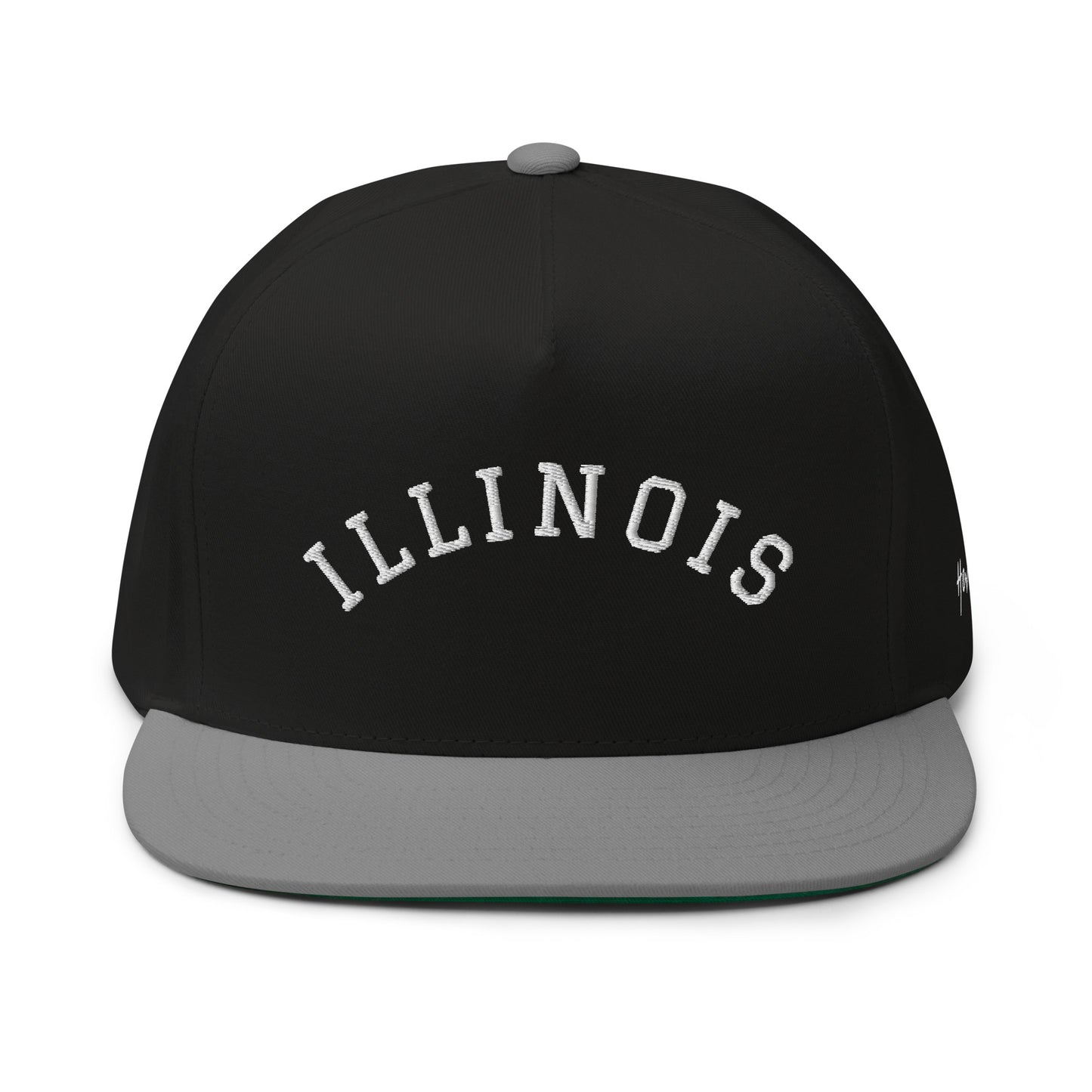 Illinois Arch 5 Panel A-Frame Snapback Hat