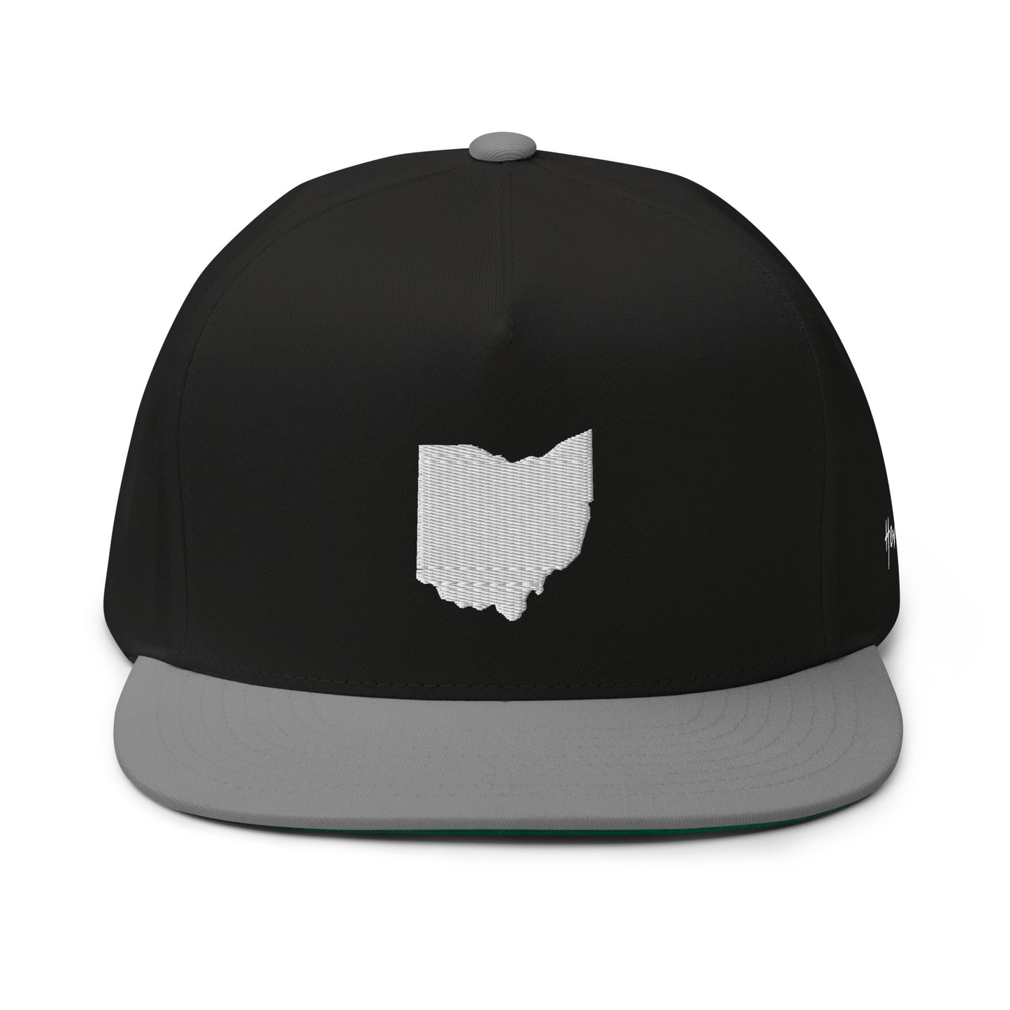 Ohio State Silhouette 5 Panel A-Frame Snapback Hat