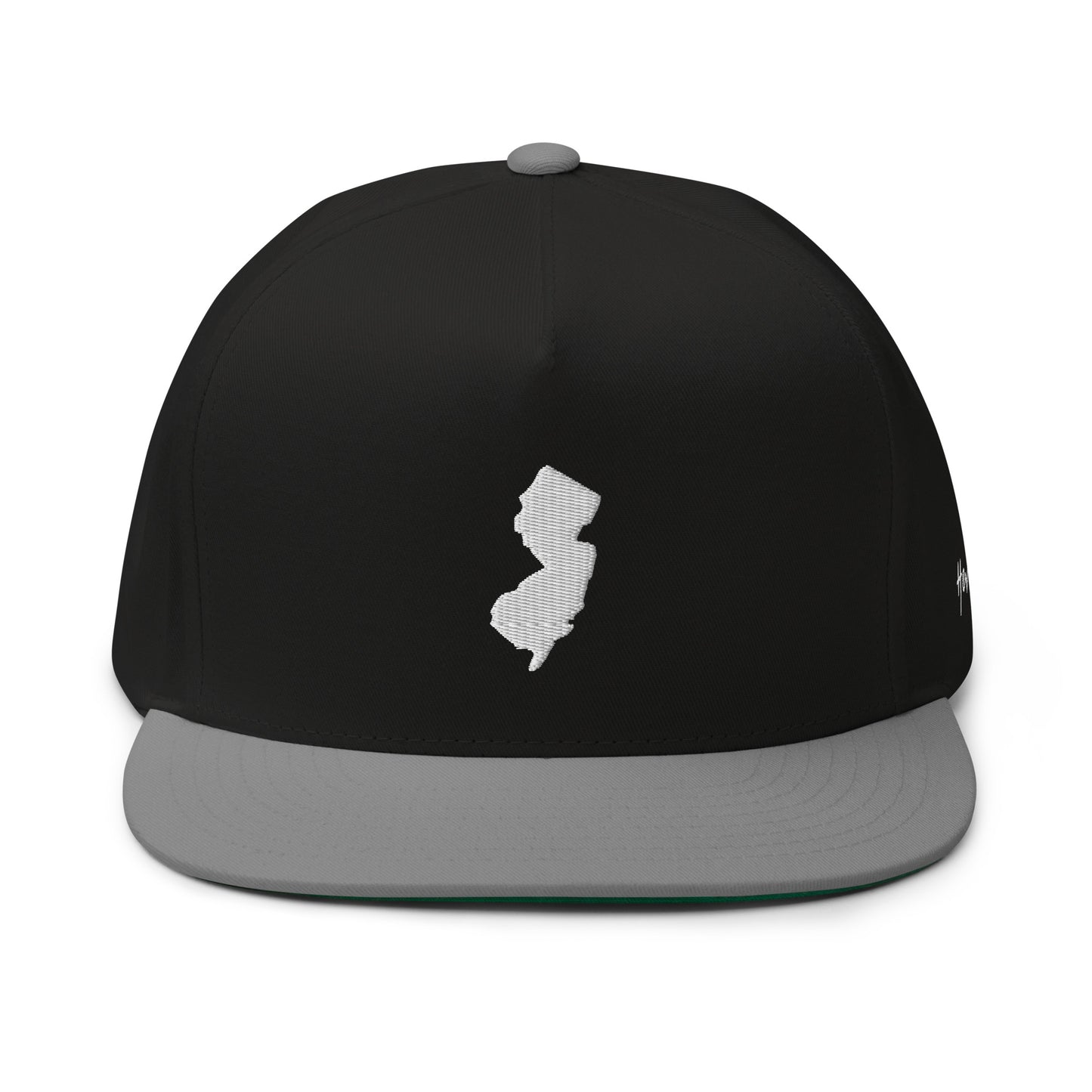 New Jersey State Silhouette 5 Panel A-Frame Snapback Hat