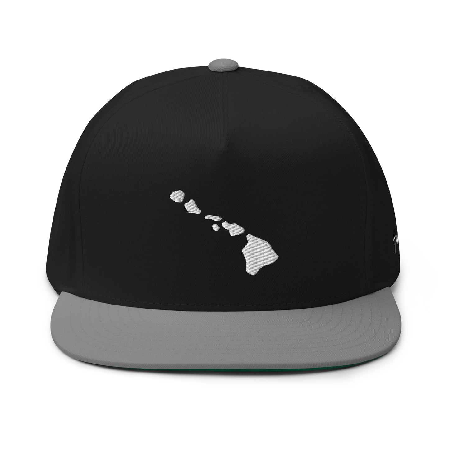 Hawaii State Silhouette 5 Panel A-Frame Snapback Hat