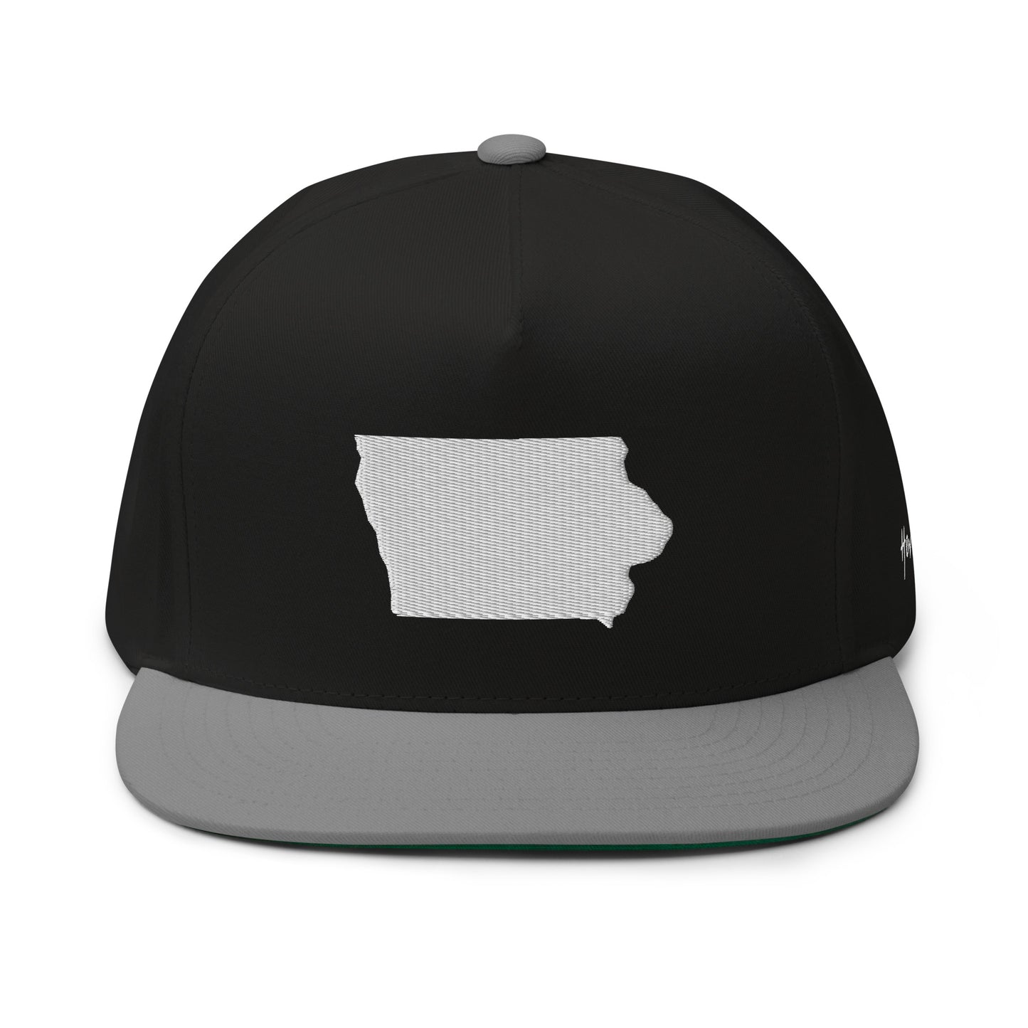 Iowa State Silhouette 5 Panel A-Frame Snapback Hat