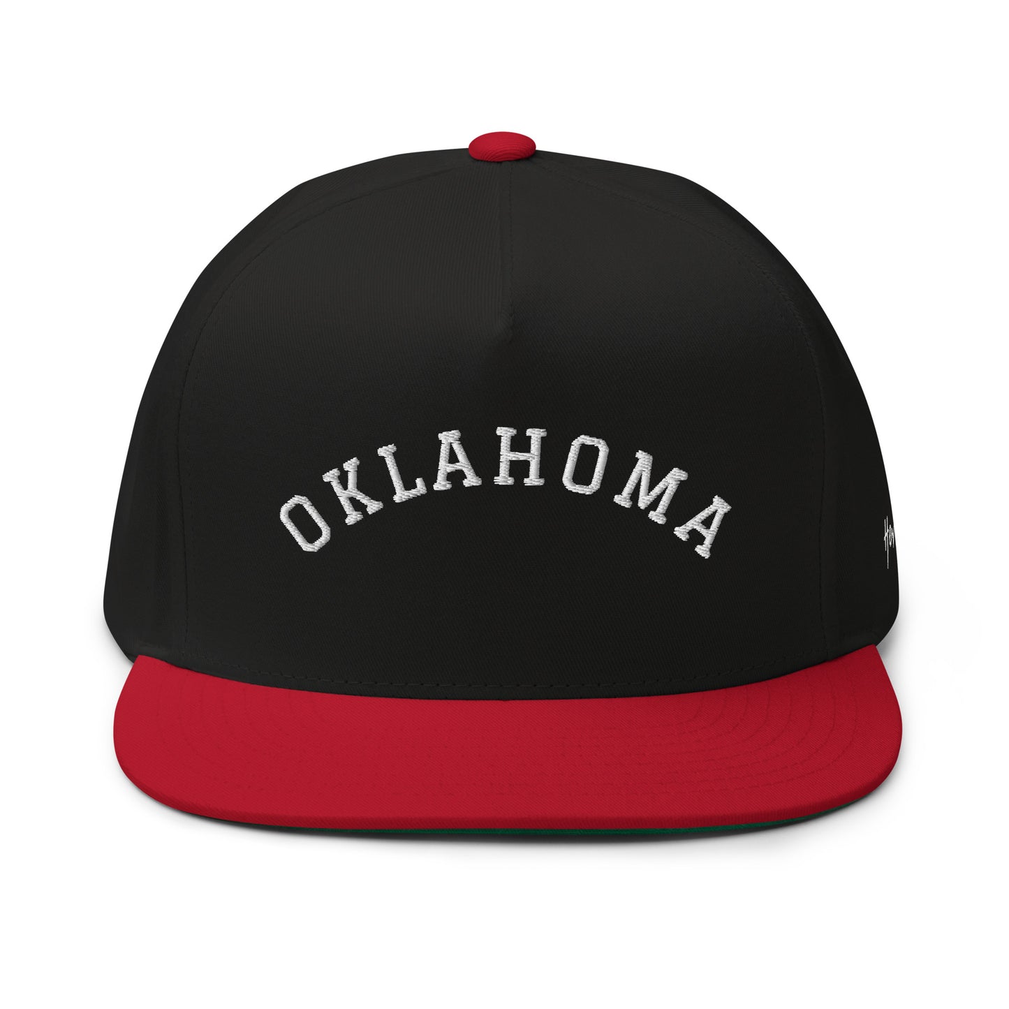 Oklahoma Arch 5 Panel A-Frame Snapback Hat