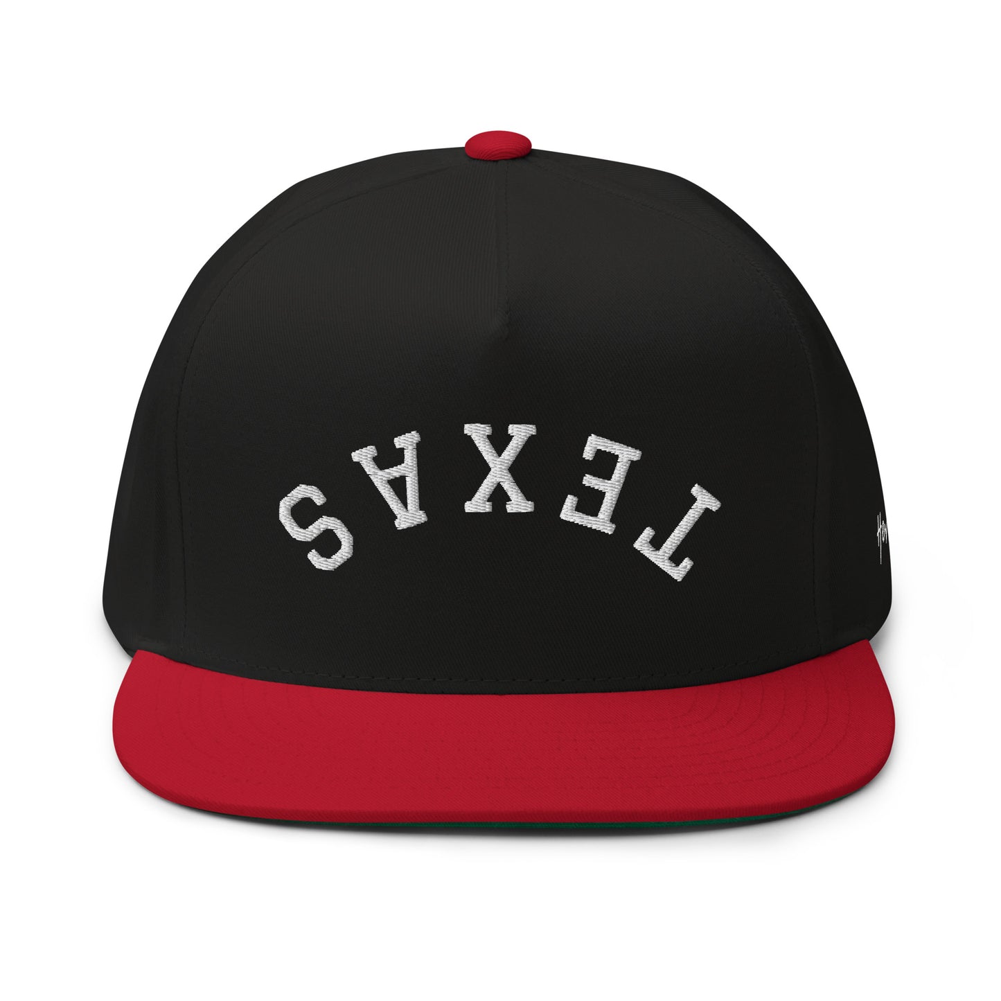 Texas Upside Down Arch 5 Panel A-Frame Snapback Hat