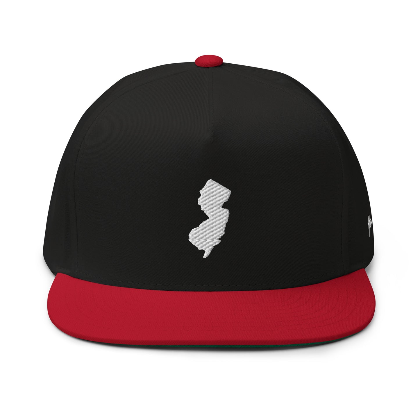 New Jersey State Silhouette 5 Panel A-Frame Snapback Hat