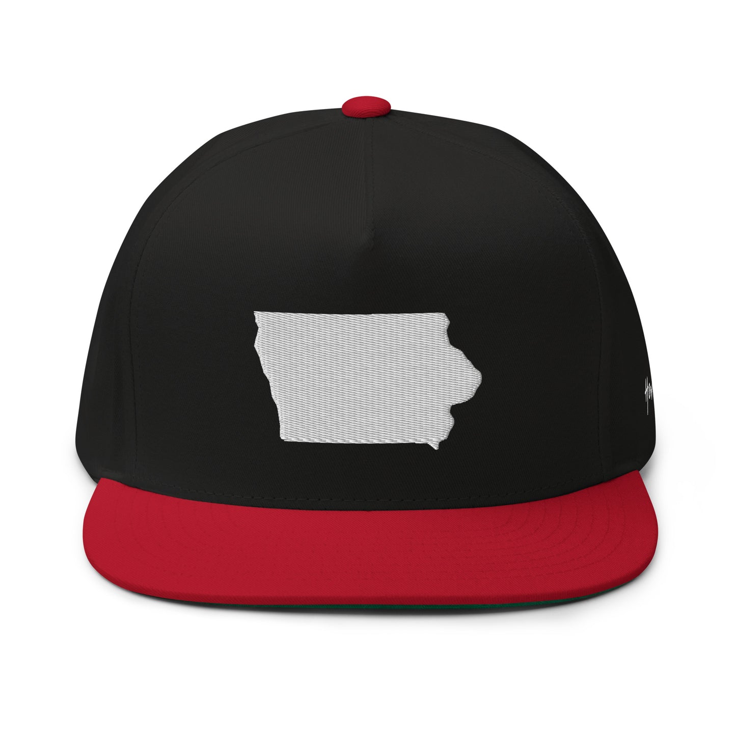 Iowa State Silhouette 5 Panel A-Frame Snapback Hat