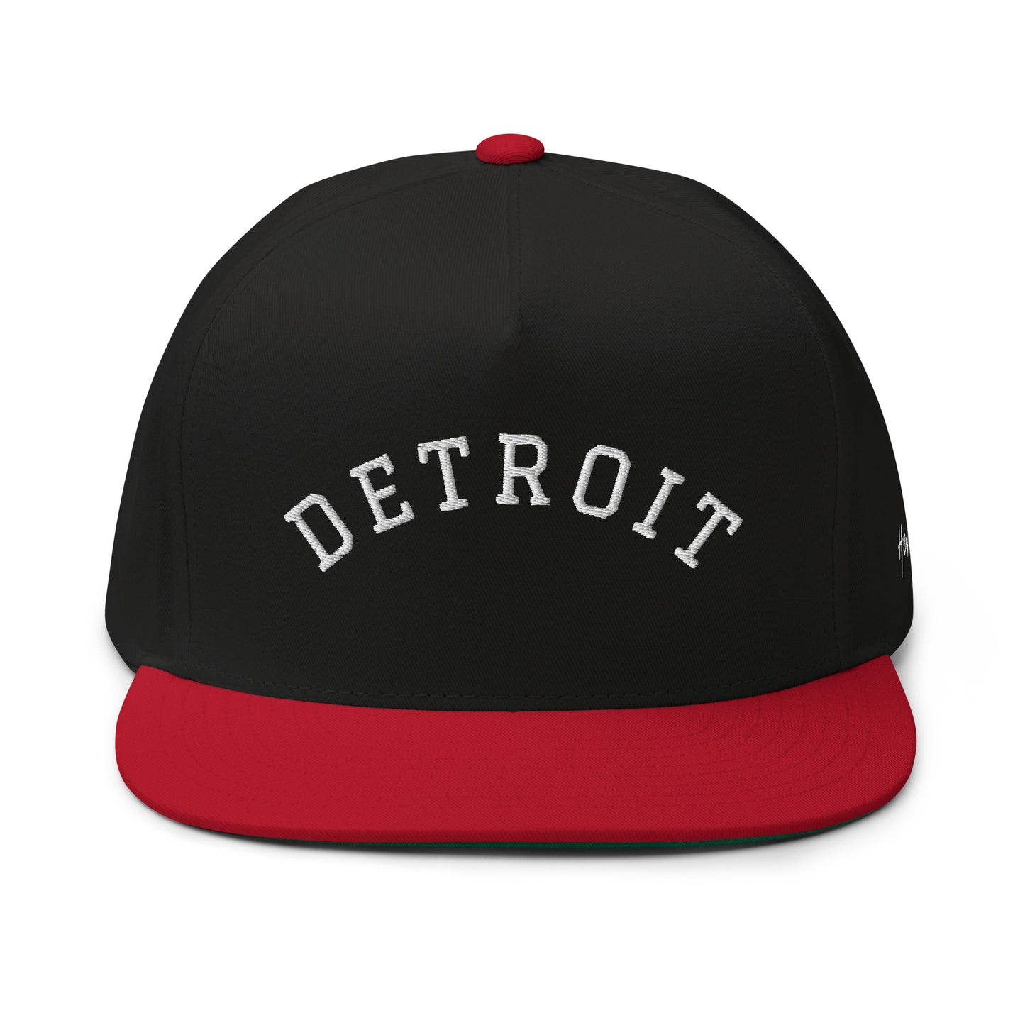 Detroit Arch 5 Panel A-Frame Snapback Hat