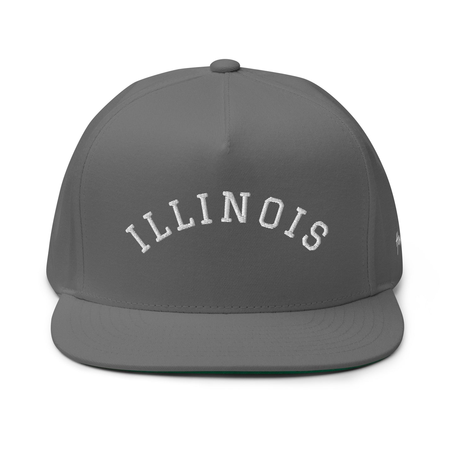 Illinois Arch 5 Panel A-Frame Snapback Hat