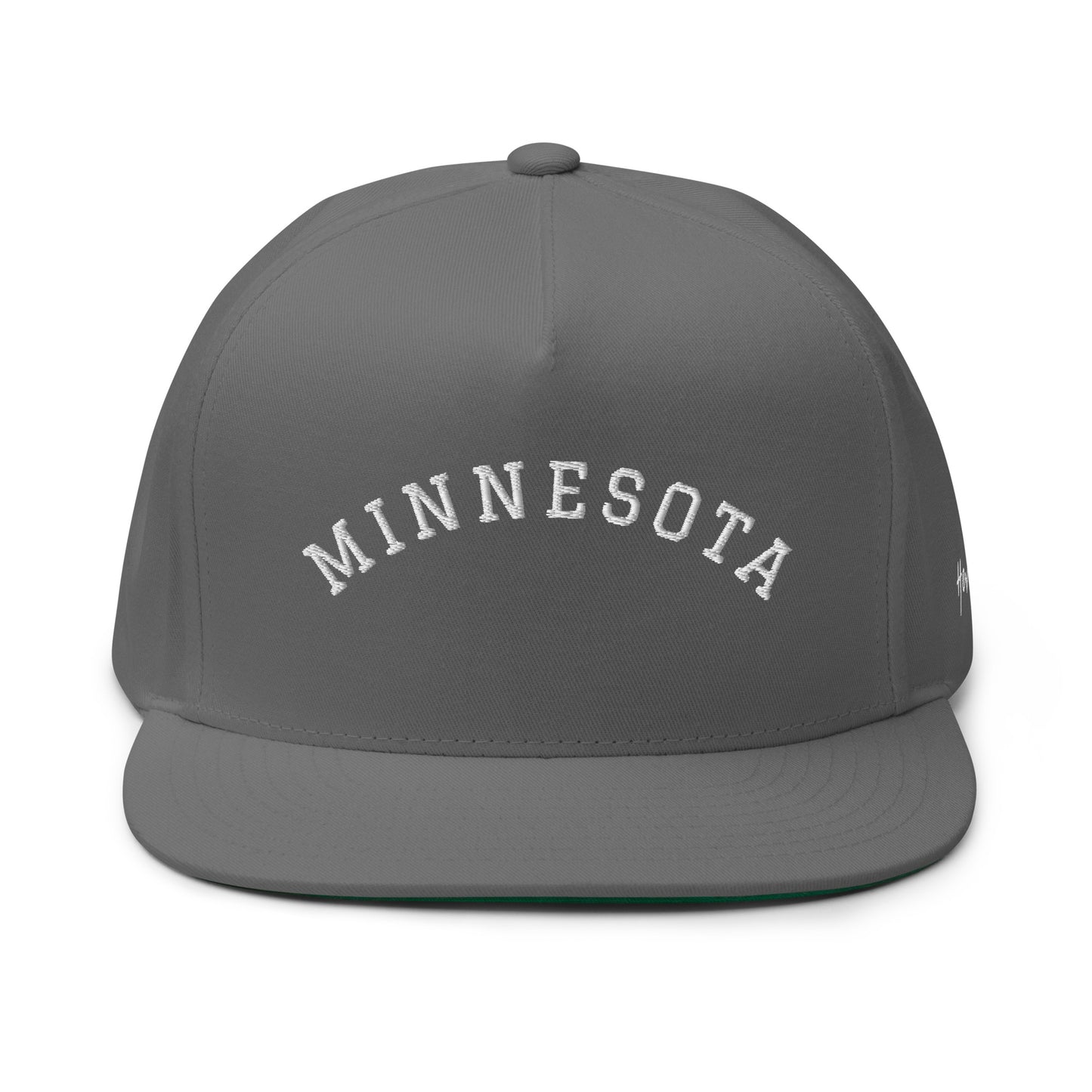 Minnesota Arch 5 Panel A-Frame Snapback Hat