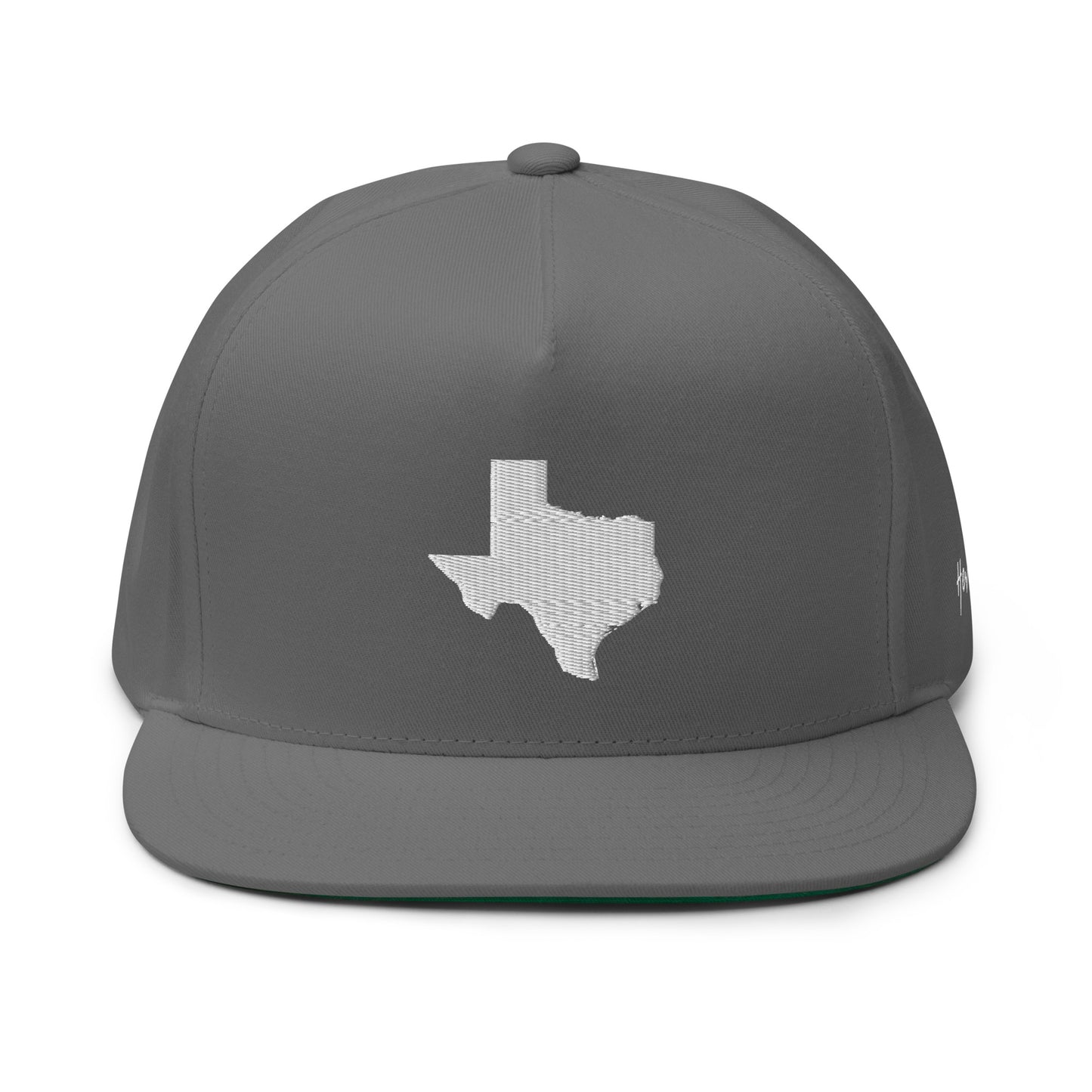Texas State Silhouette 5 Panel A-Frame Snapback Hat