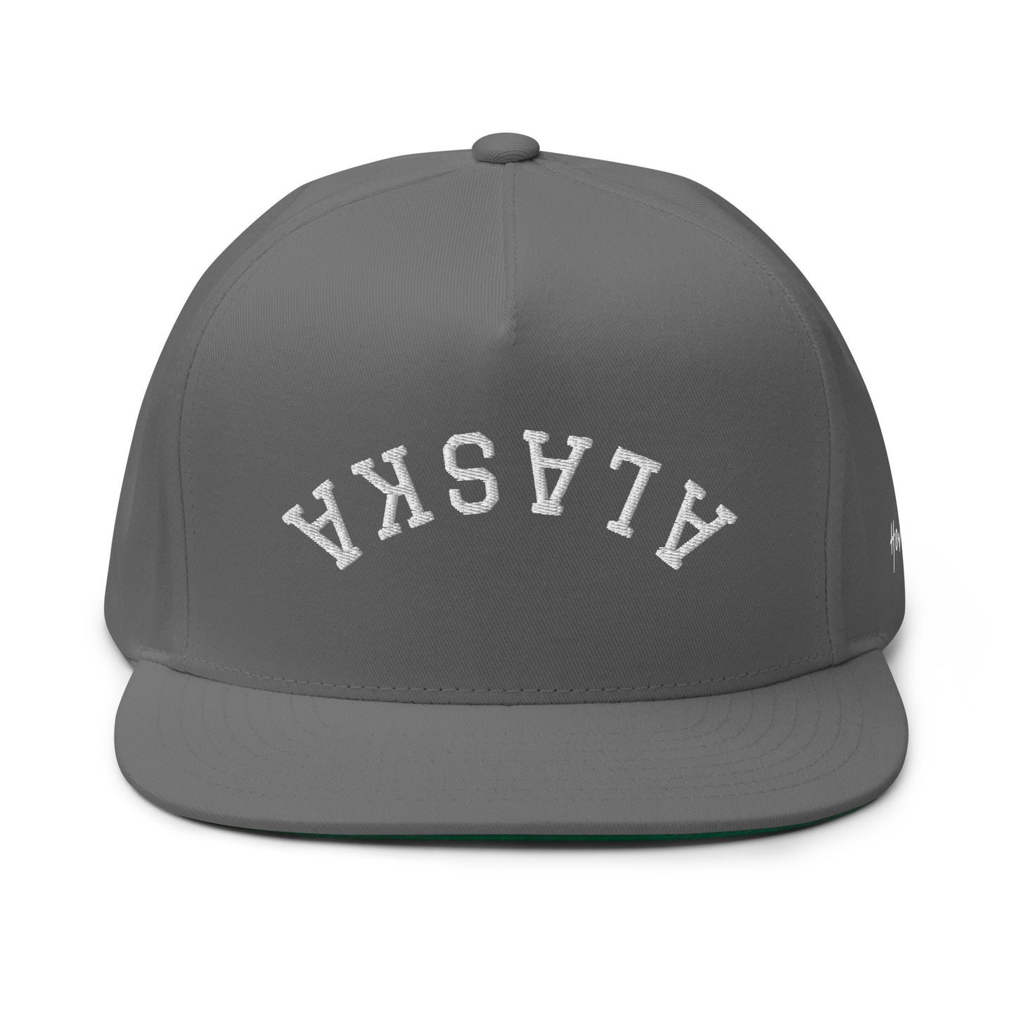 Alaska Upside Down Arch 5 Panel A-Frame Snapback Hat