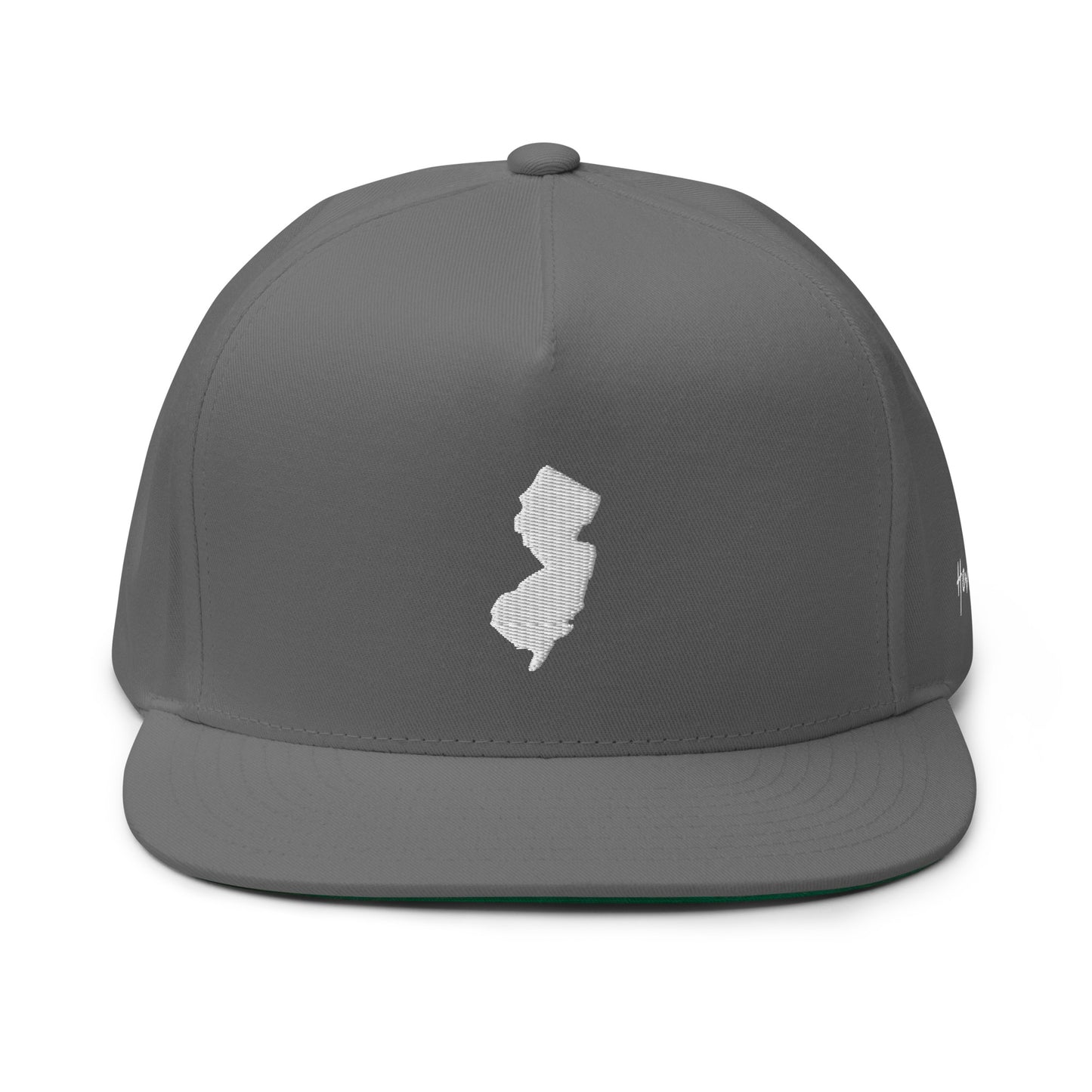 New Jersey State Silhouette 5 Panel A-Frame Snapback Hat