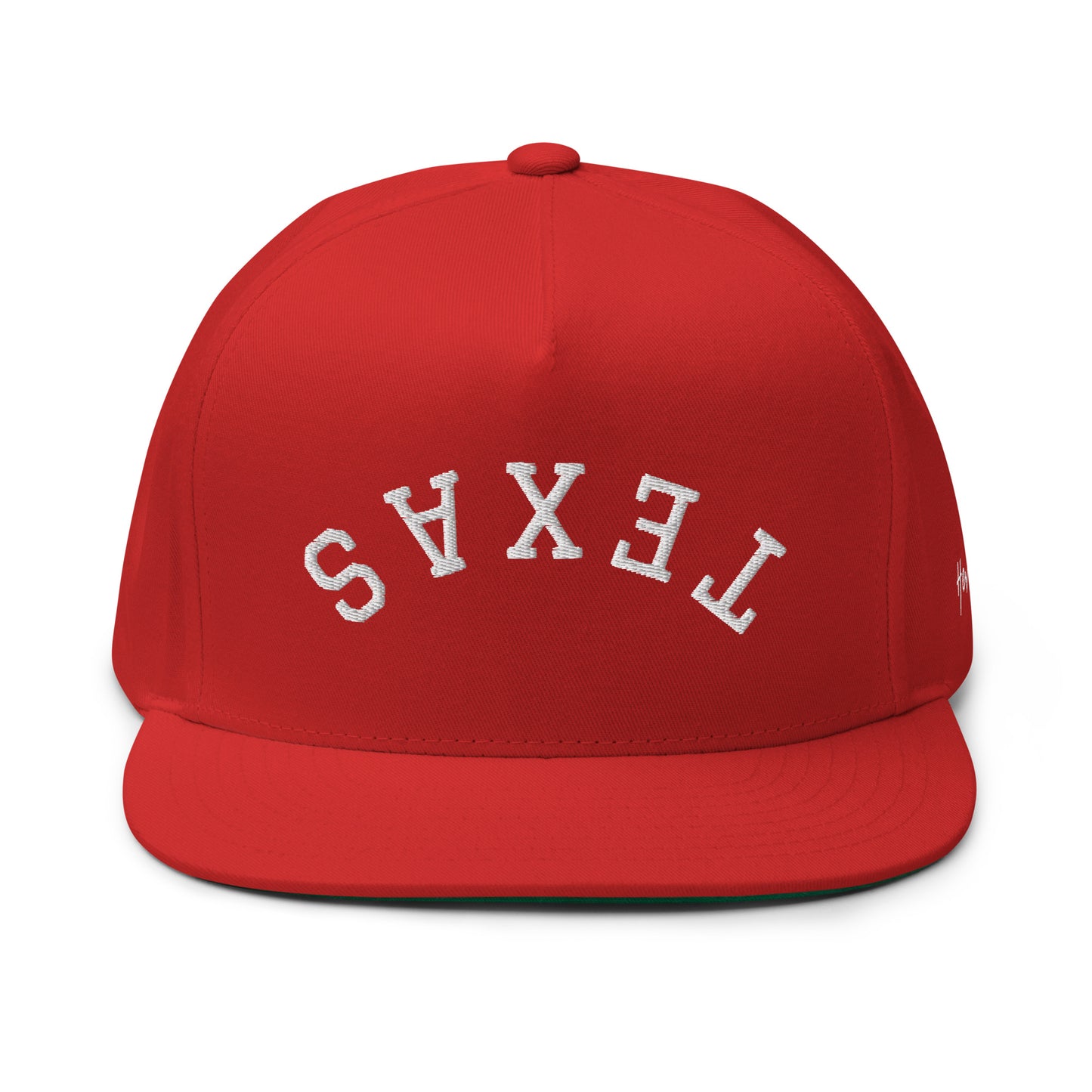 Texas Upside Down Arch 5 Panel A-Frame Snapback Hat