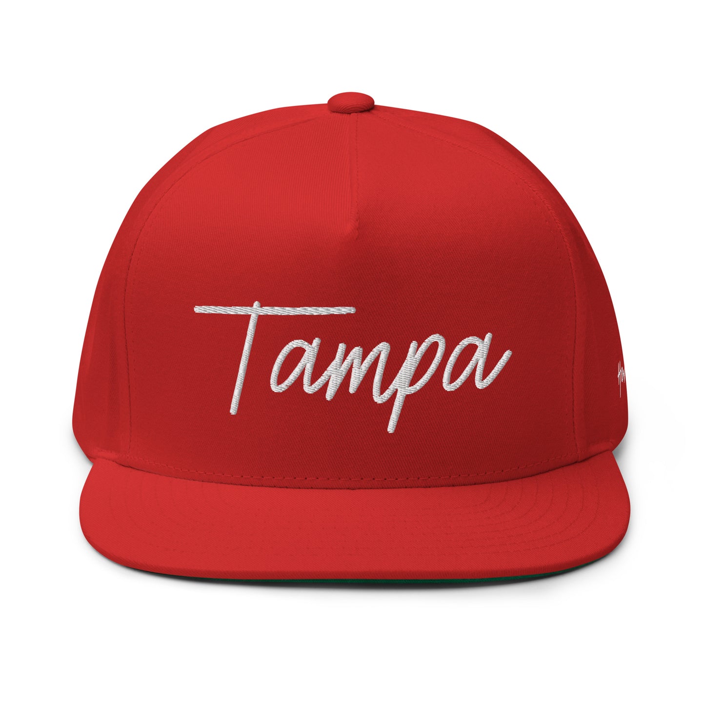 Tampa Retro Script 5 Panel A-Frame Snapback Hat