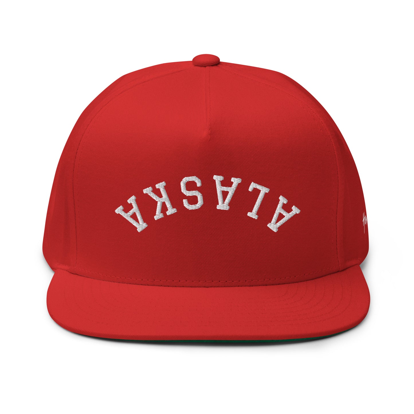 Alaska Upside Down Arch 5 Panel A-Frame Snapback Hat