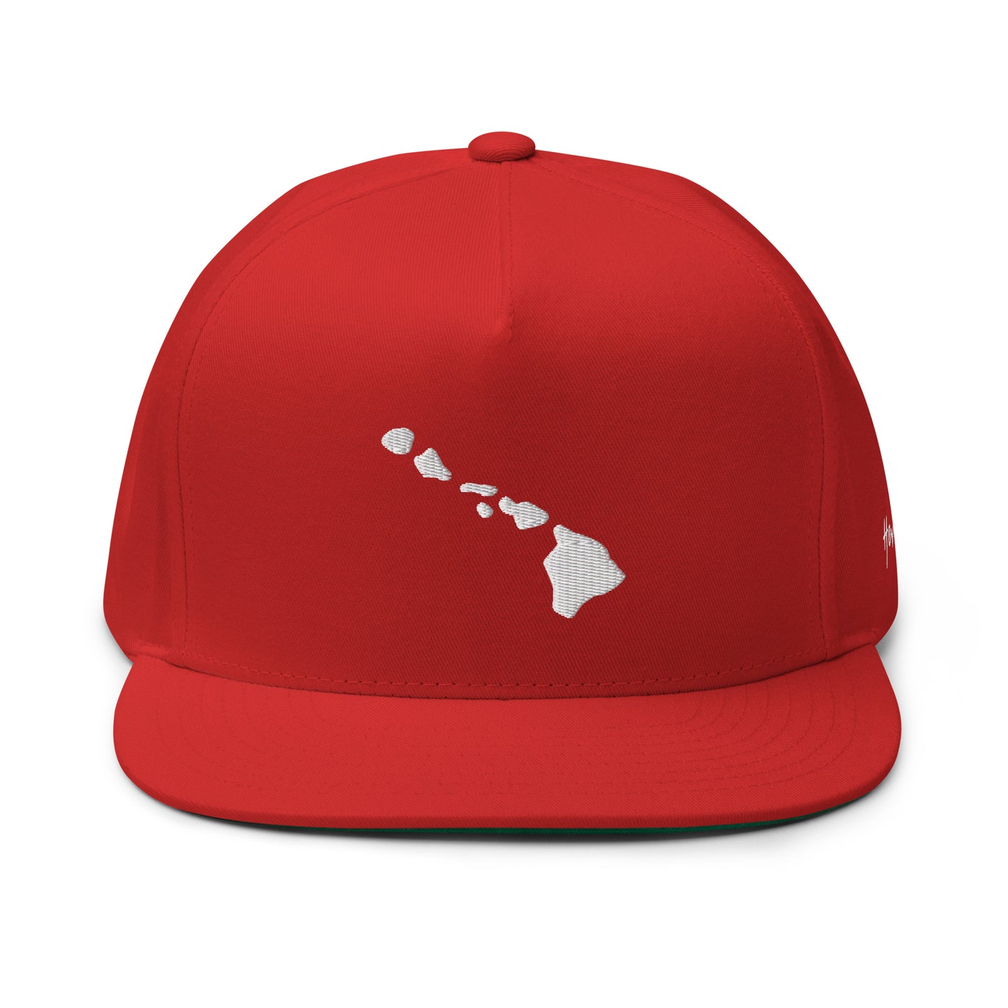 Hawaii State Silhouette 5 Panel A-Frame Snapback Hat