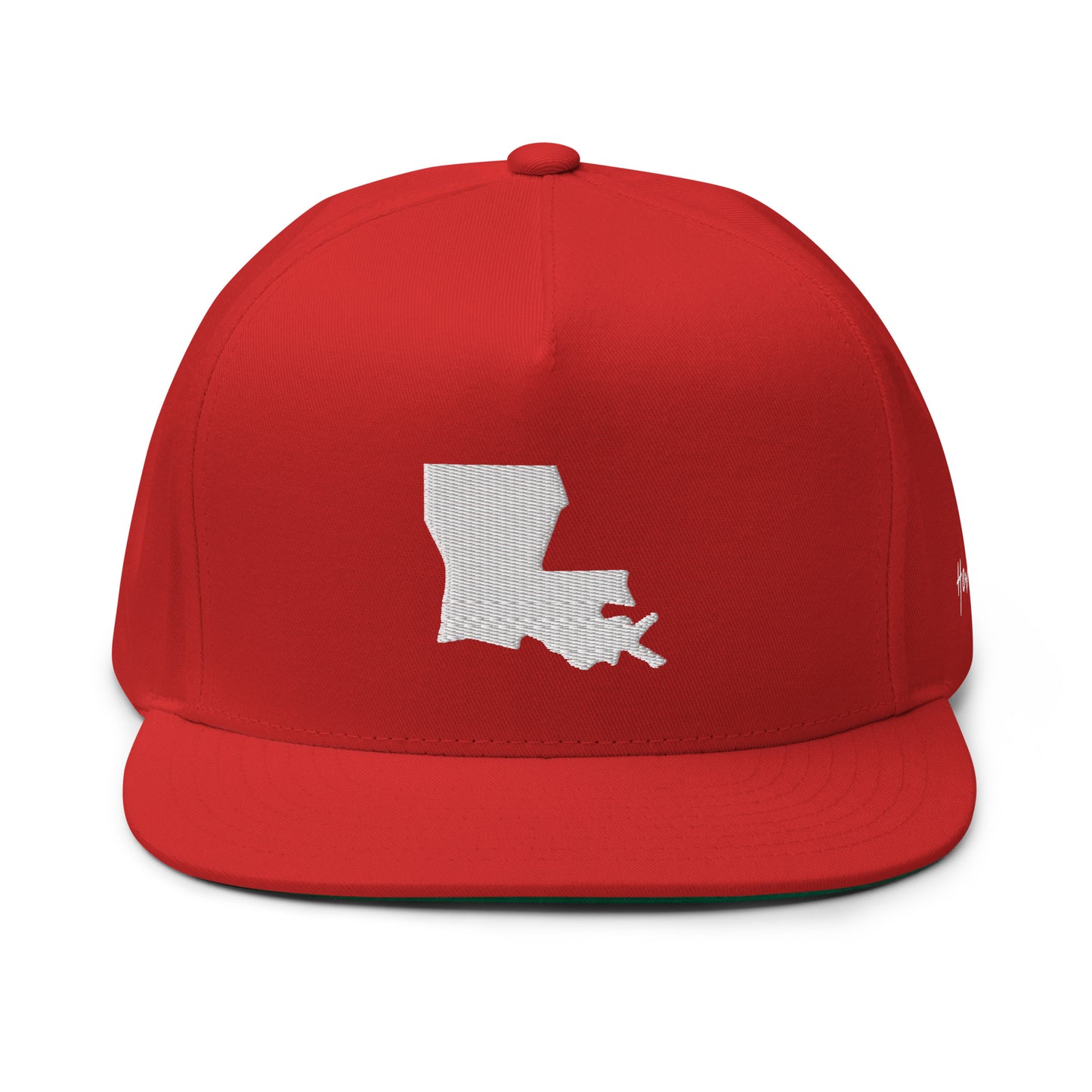 Louisiana State Silhouette 5 Panel A-Frame Snapback Hat