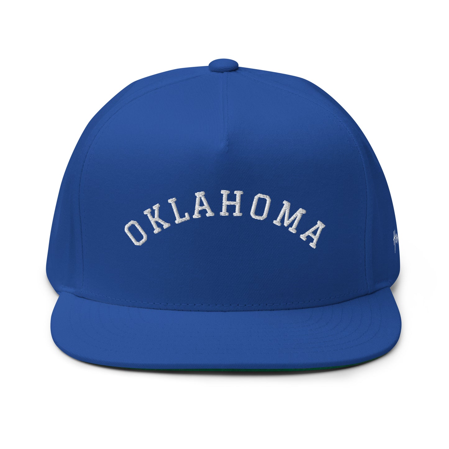Oklahoma Arch 5 Panel A-Frame Snapback Hat