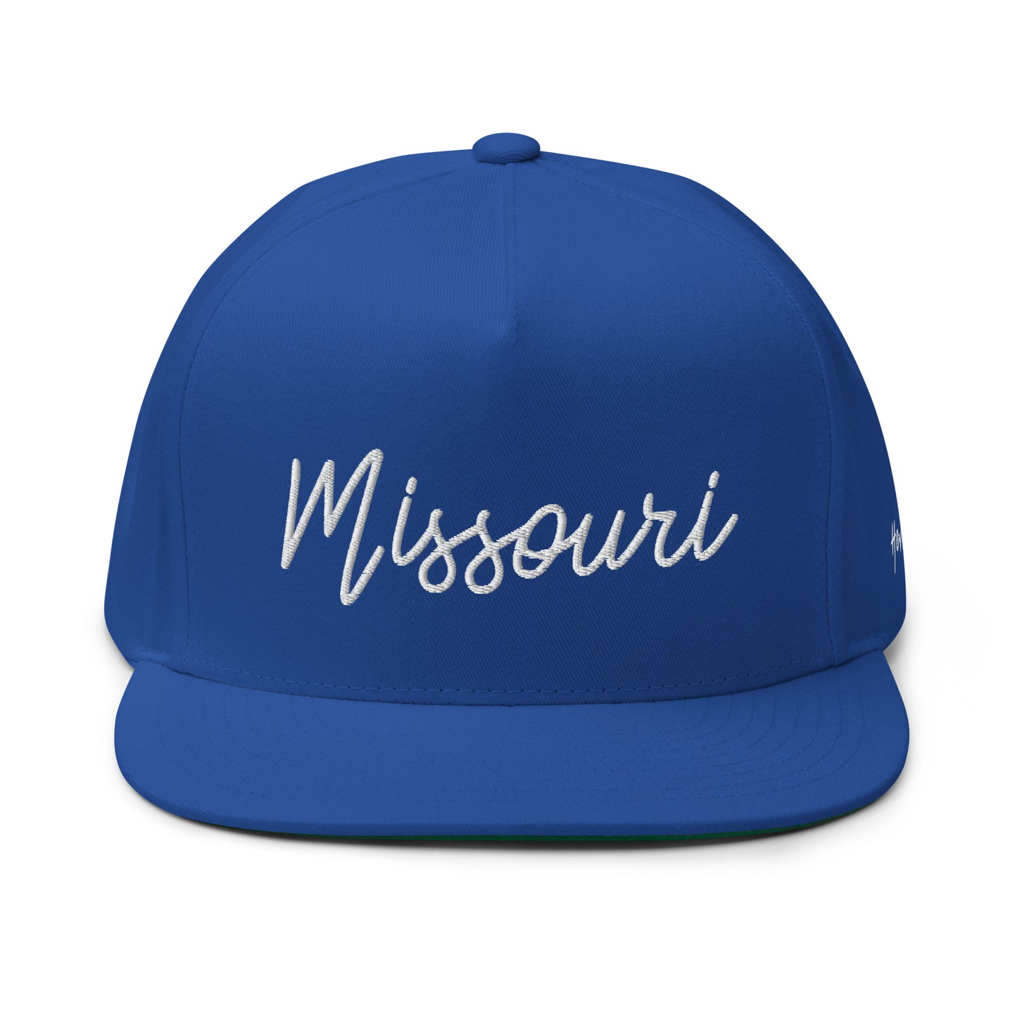 Missouri Retro Script 5 Panel A-Frame Snapback Hat