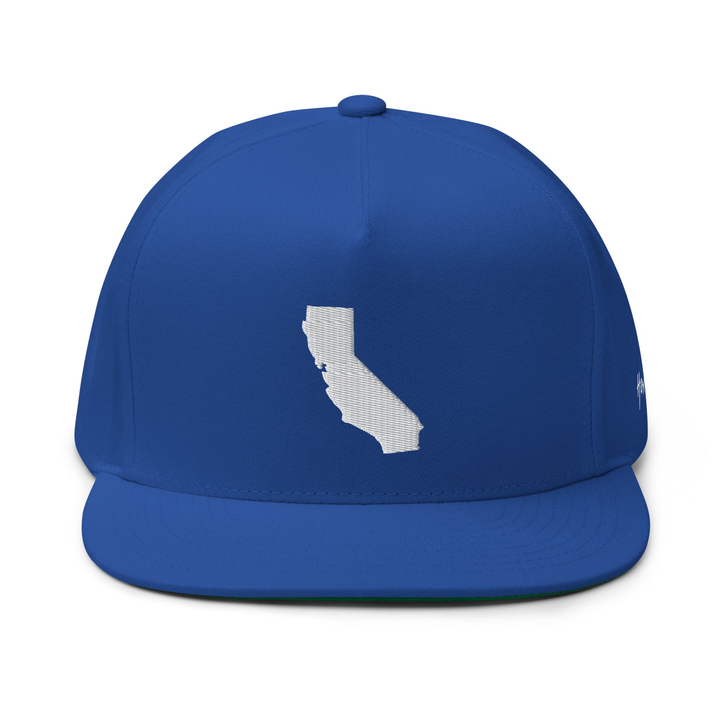 California State Silhouette 5 Panel A-Frame Snapback Hat