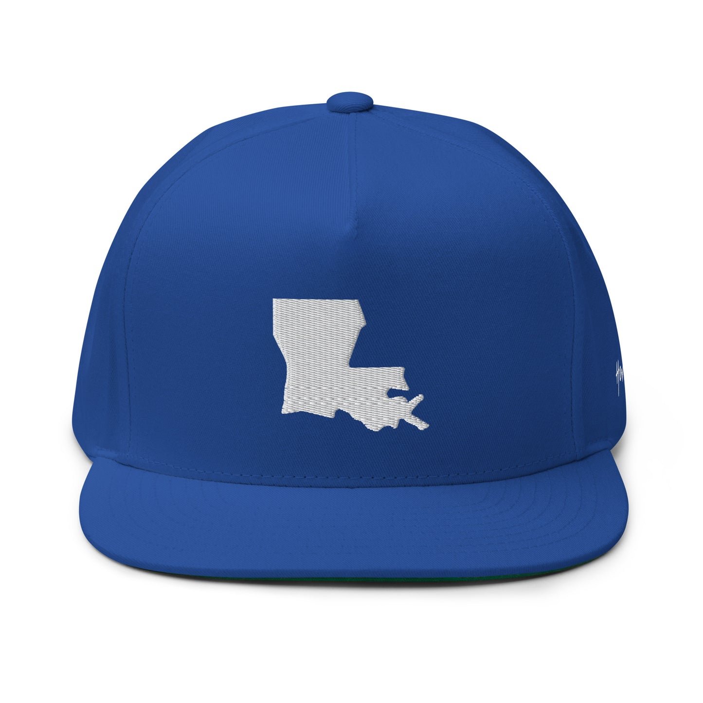 Louisiana State Silhouette 5 Panel A-Frame Snapback Hat