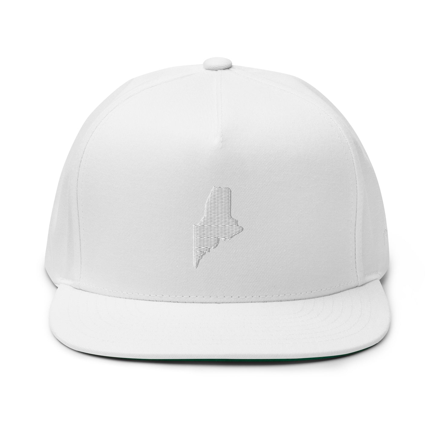 Maine State Silhouette 5 Panel A-Frame Snapback Hat