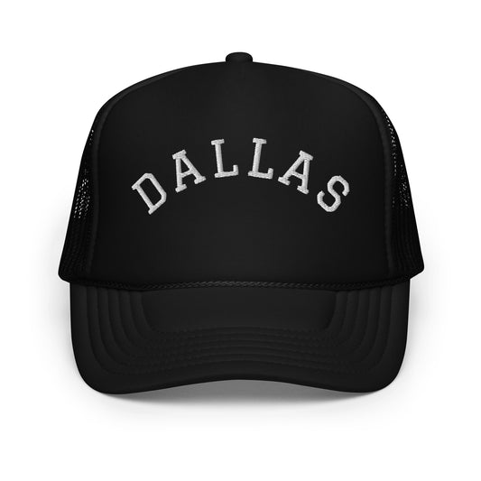 Dallas Arch Foam 5 Panel A-Frame Snapback Trucker Hat