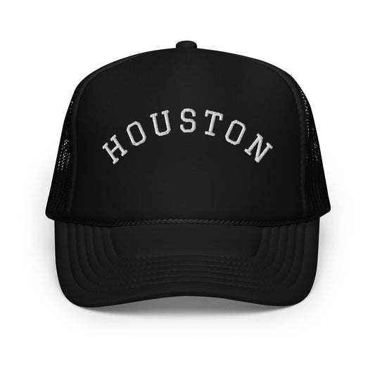 Houston Arch Foam 5 Panel A-Frame Snapback Trucker Hat