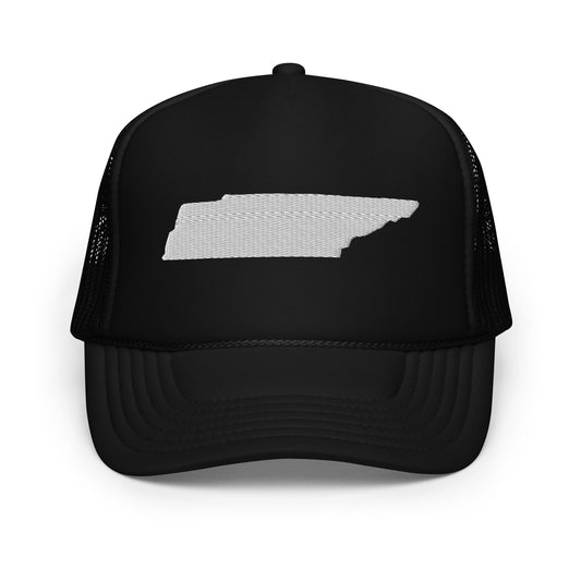 Tennessee State Silhouette Foam 5 Panel A-Frame Snapback Trucker Hat