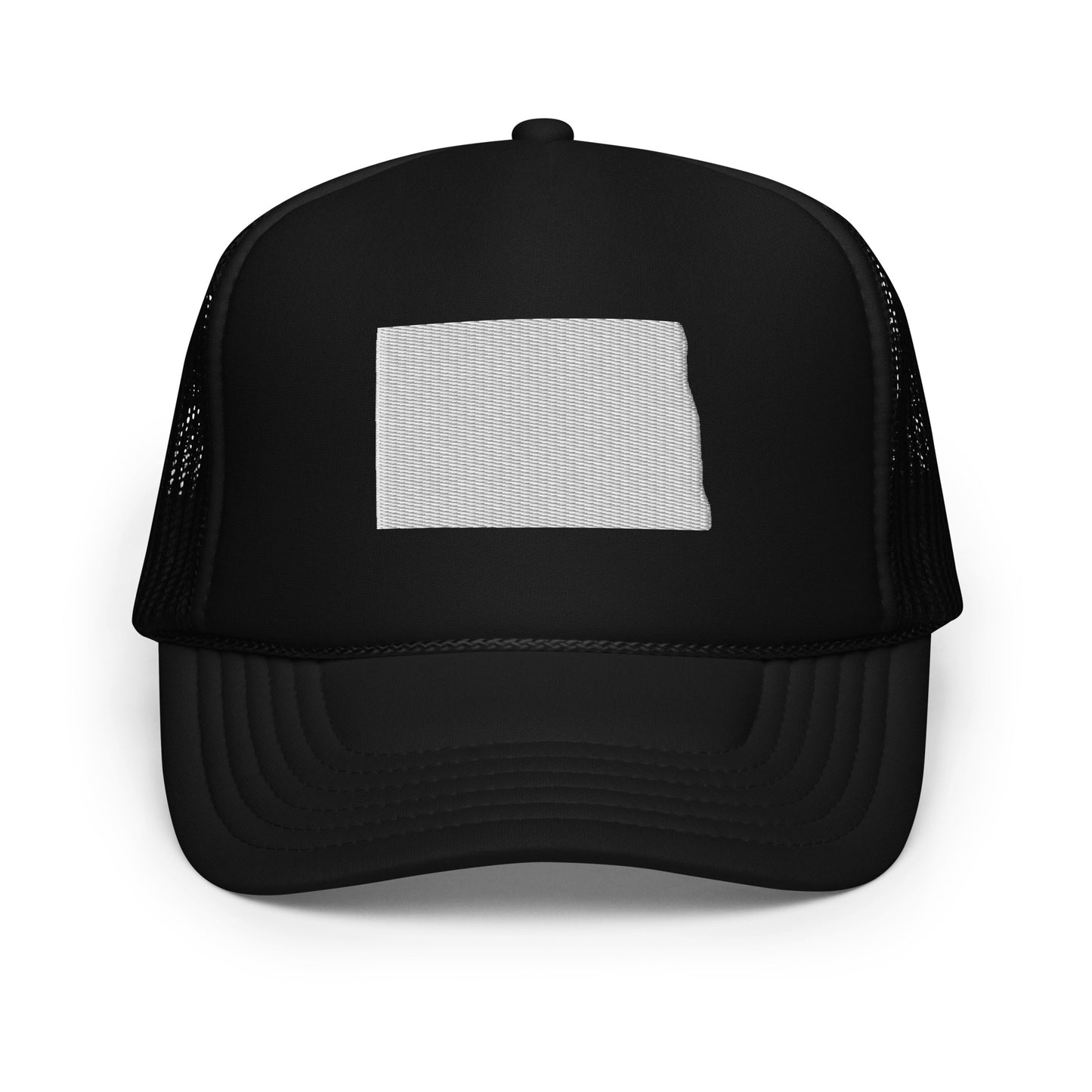 North Dakota State Silhouette Foam 5 Panel A-Frame Snapback Trucker Hat
