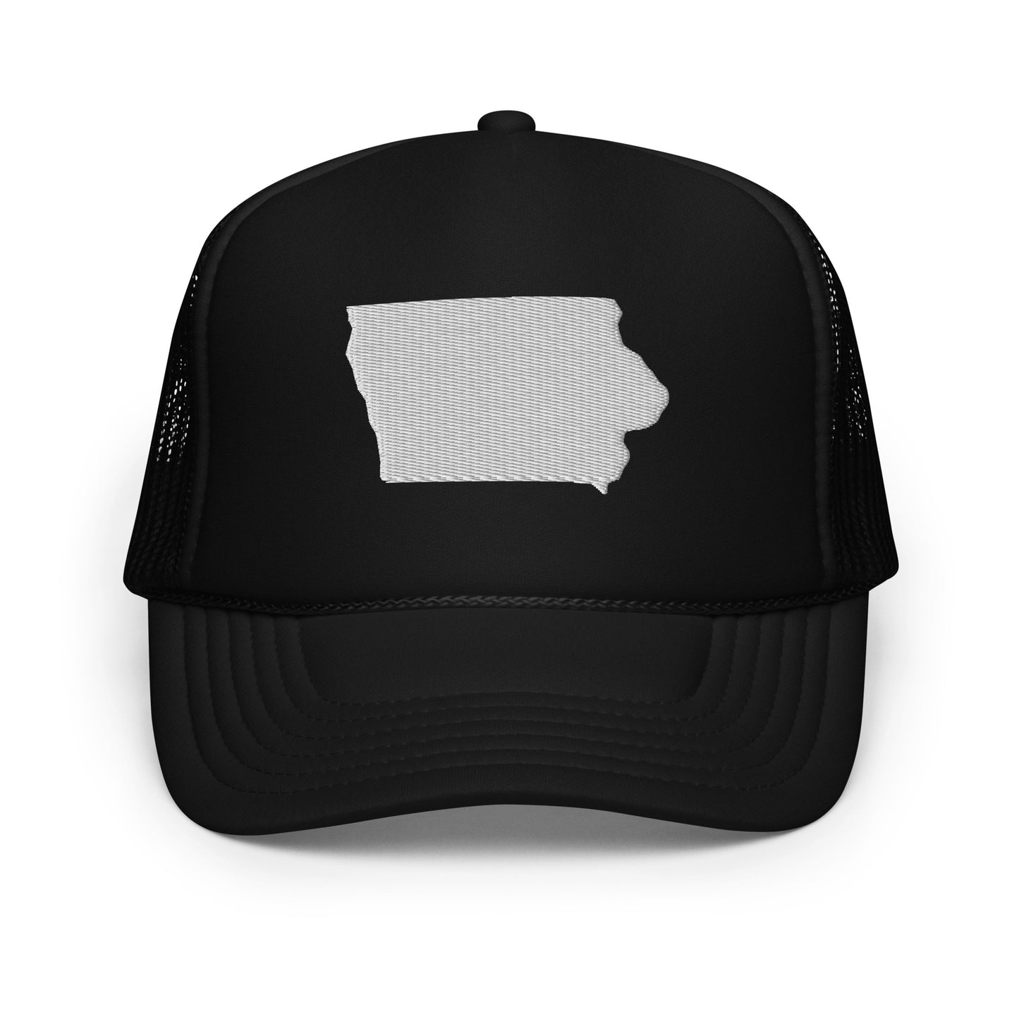 Iowa State Silhouette Foam 5 Panel A-Frame Snapback Trucker Hat