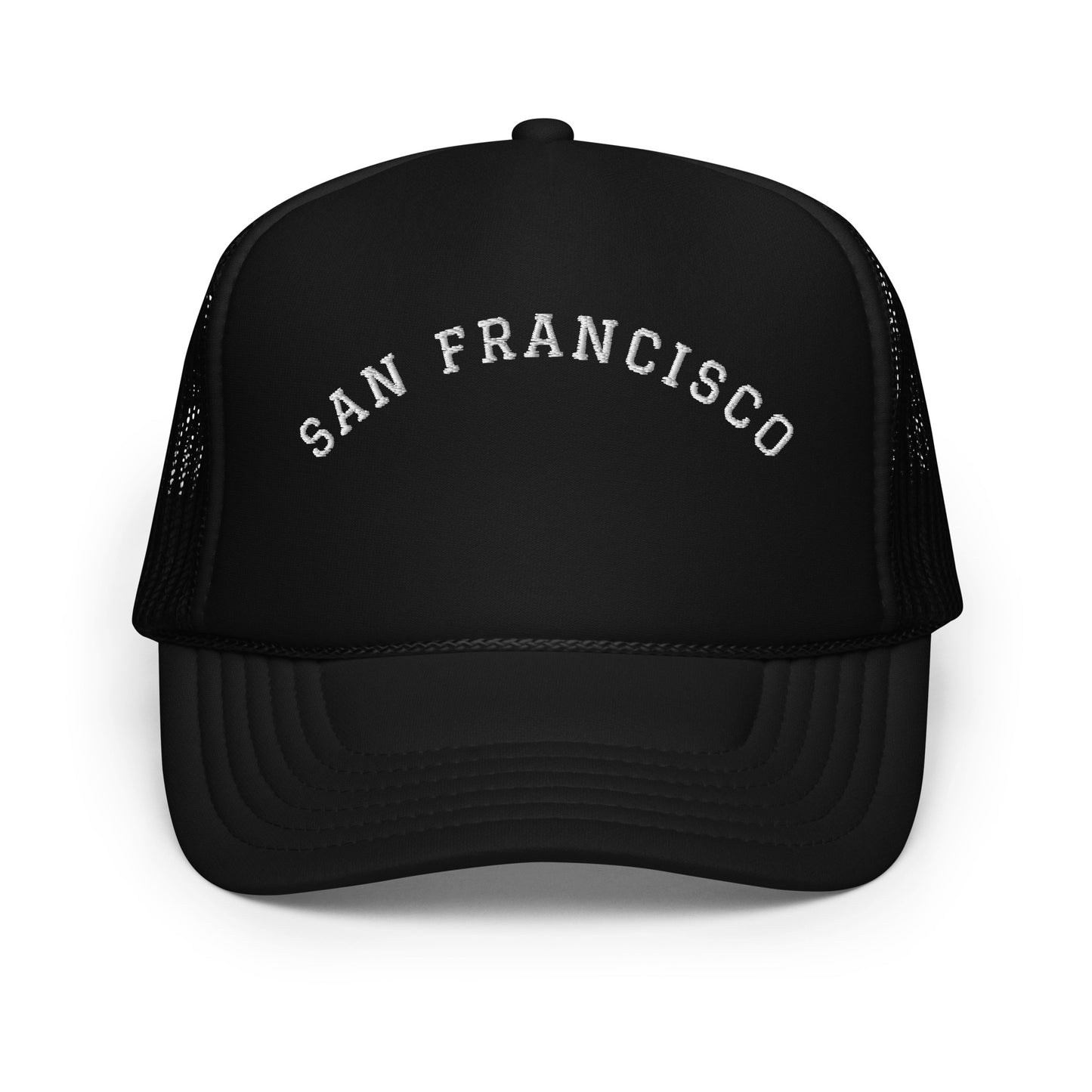 San Francisco Arch Foam 5 Panel A-Frame Snapback Trucker Hat