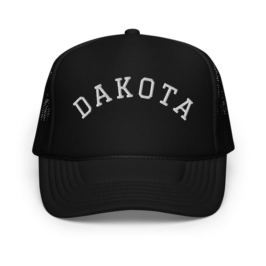 South Dakota Arch Foam 5 Panel A-Frame Snapback Trucker Hat