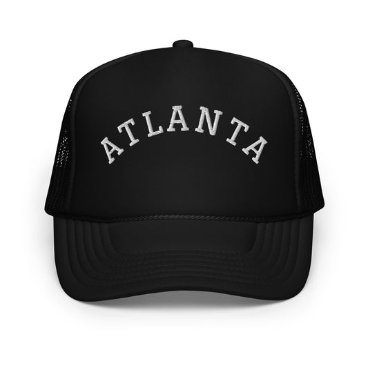 Atlanta Arch Foam 5 Panel A-Frame Snapback Trucker Hat