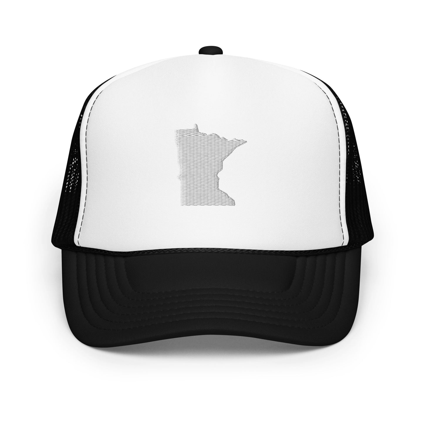 Minnesota State Silhouette Foam 5 Panel A-Frame Snapback Trucker Hat