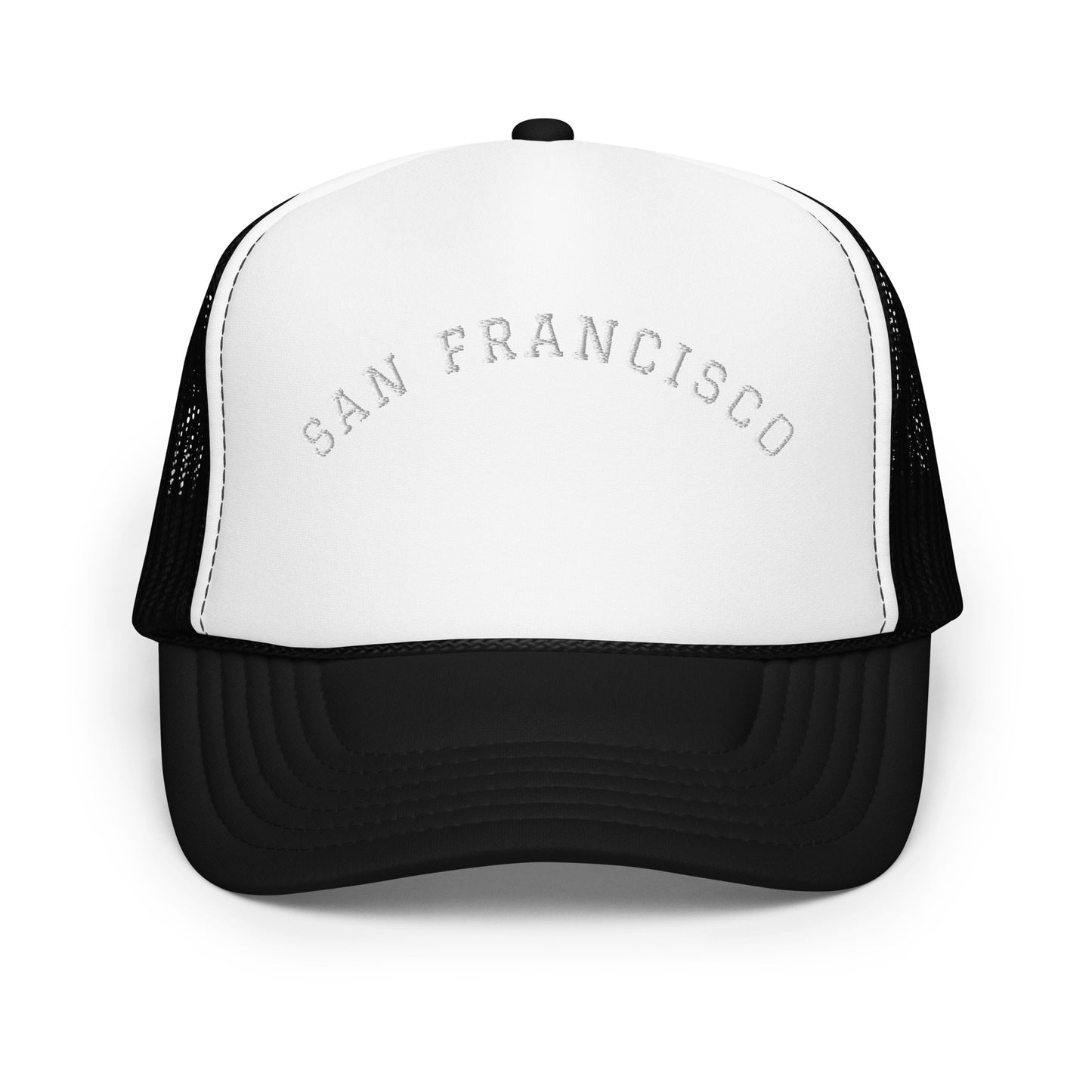 San Francisco Arch Foam 5 Panel A-Frame Snapback Trucker Hat