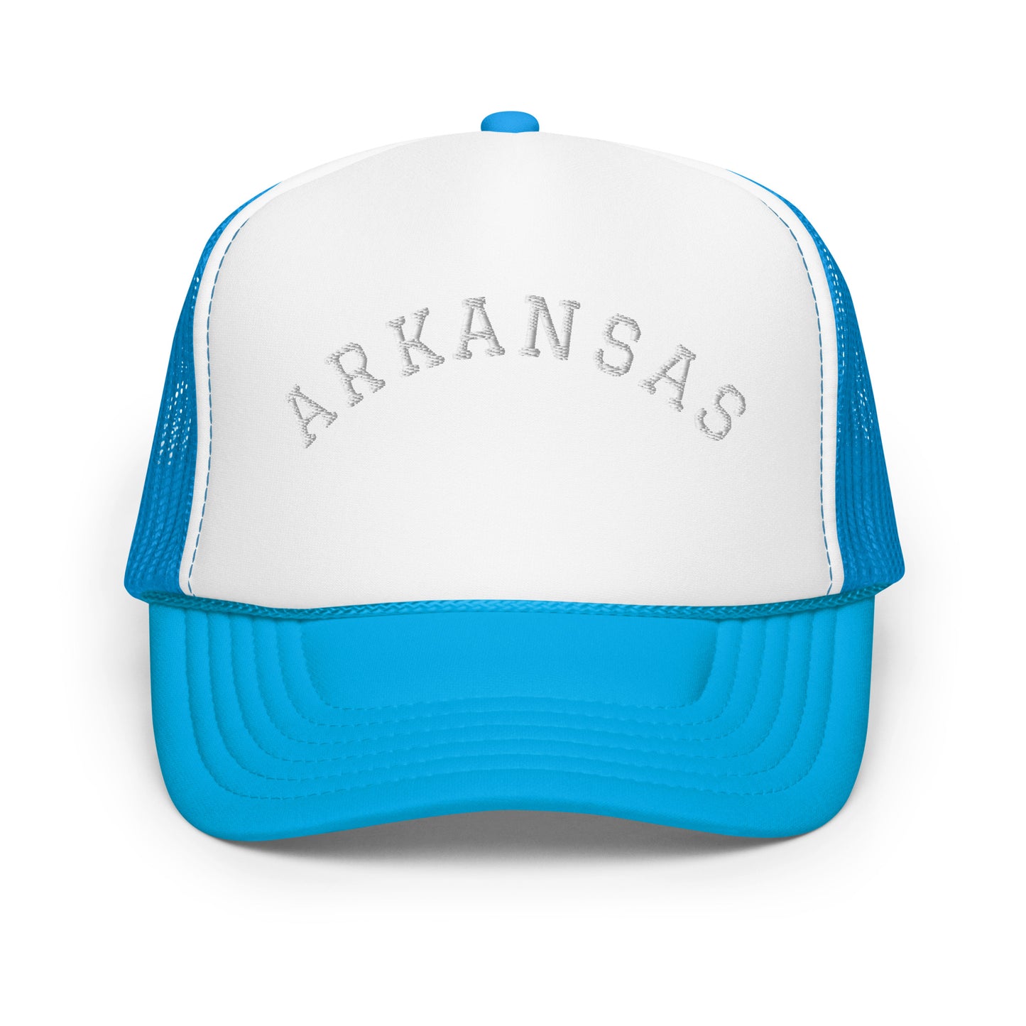 Arkansas Arch Foam 5 Panel A-Frame Snapback Trucker Hat